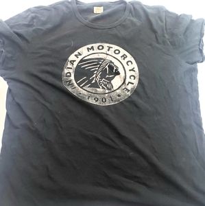 Indian Motorcycle 1901 Mens Grey T Shirt L